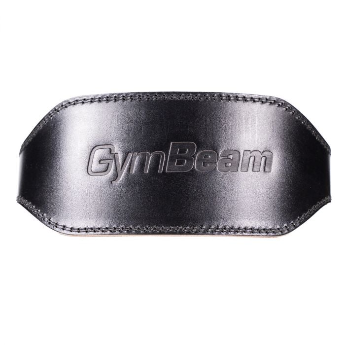 Cintura da Palestra in Pelle Black - GymBeam XXL