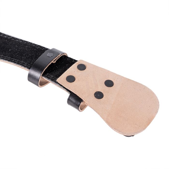 Cintura da Palestra in Pelle Black - GymBeam XXL