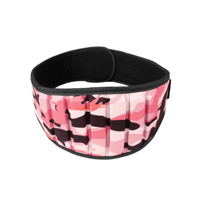 Cintura Fitness Donna Pink Camo - GymBeam S