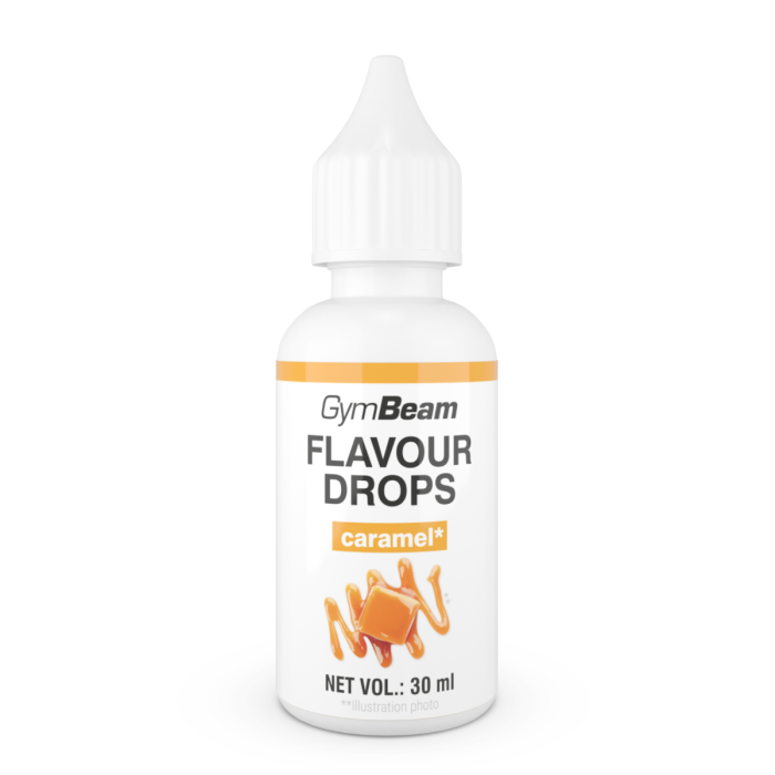 Flavour Drops - GymBeam 30 ml - Caramello