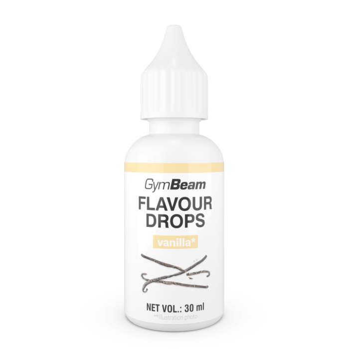 Flavour Drops - GymBeam 30 ml - Vaniglia