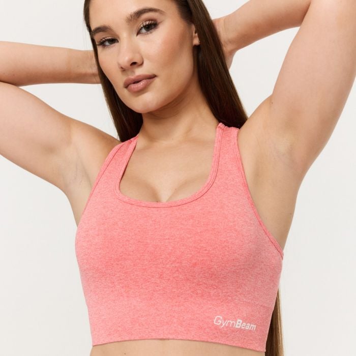 Reggiseno Sportivo FLO Coral - GymBeam S