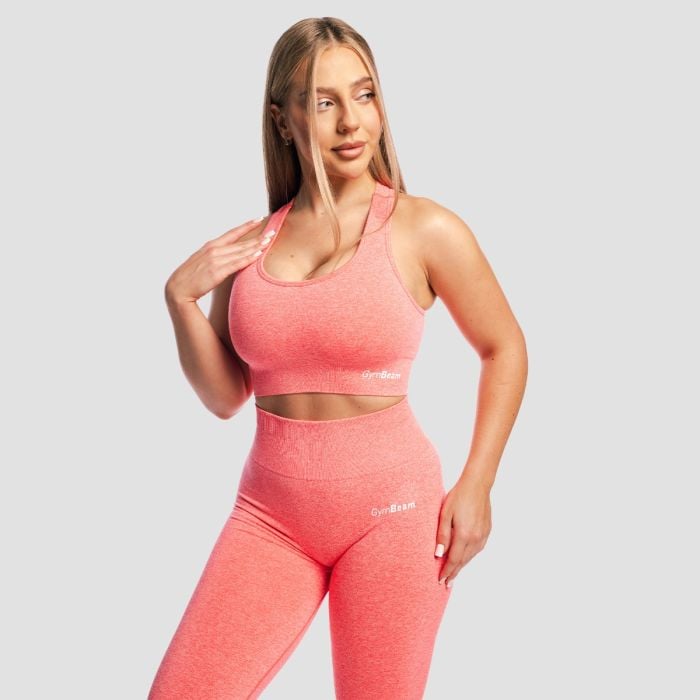 Reggiseno Sportivo FLO Coral - GymBeam S