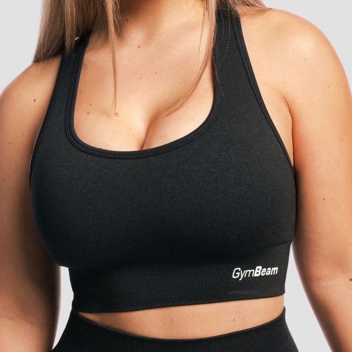 Reggiseno Sportivo FLO Graphite - GymBeam M