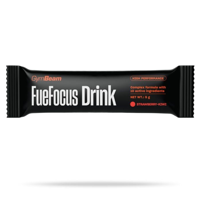 FueFocus Drink Sample - GymBeam 5 g - Fragola - Kiwi
