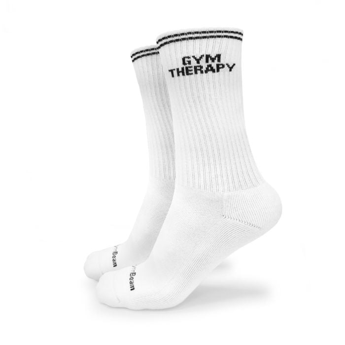 Calze Gym Therapy White - GymBeam M