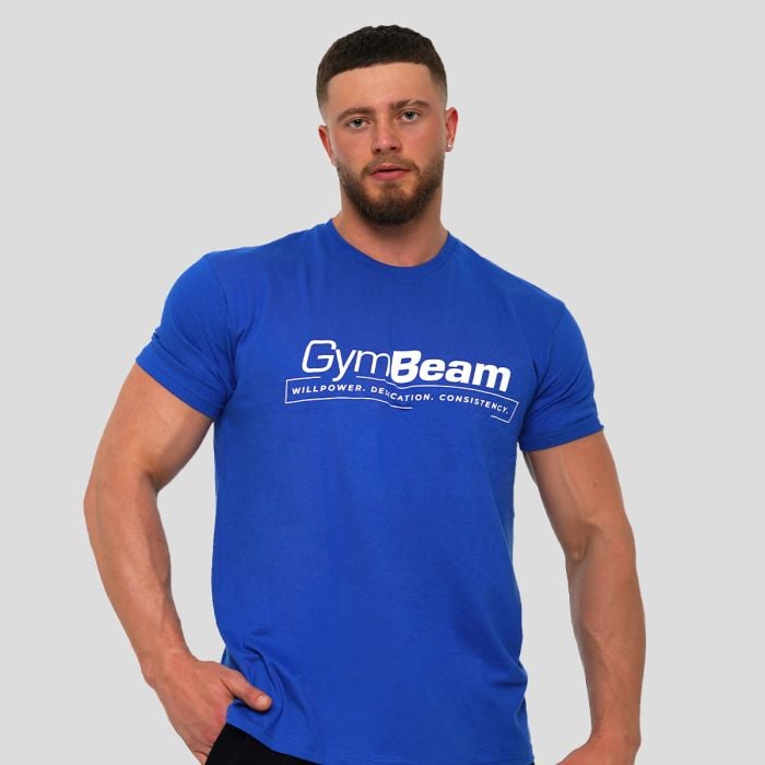 Willpower T-shirt Royal Blue - GymBeam