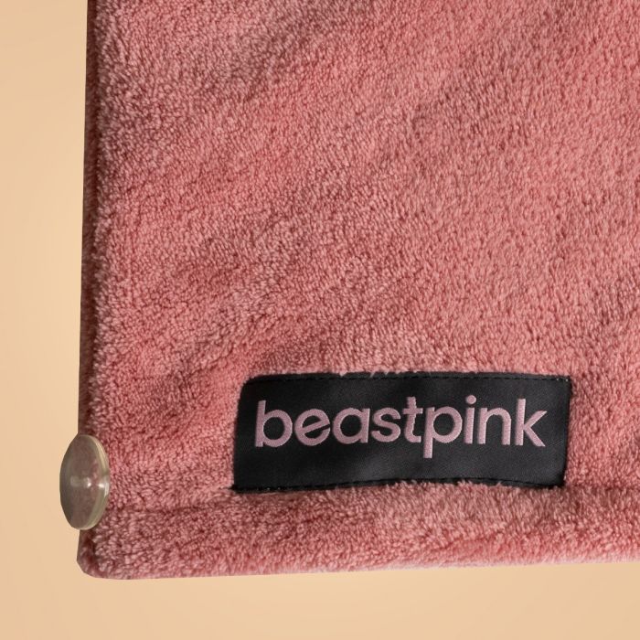Turbante Asciugacapelli in Microfibra Pink - BeastPink single_variant