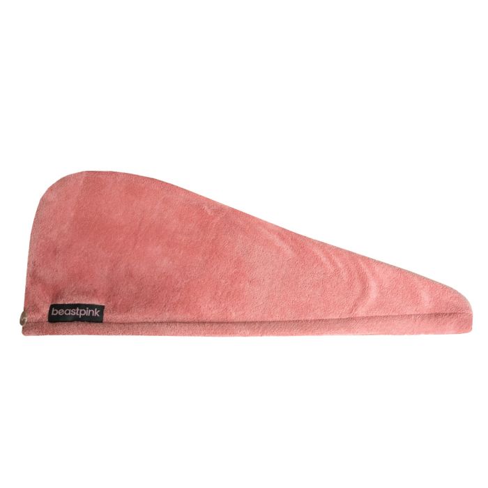 Turbante Asciugacapelli in Microfibra Pink - BeastPink single_variant