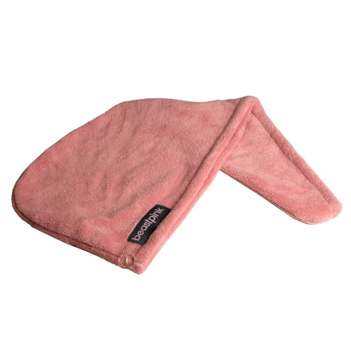 Turbante Asciugacapelli in Microfibra Pink - BeastPink single_variant