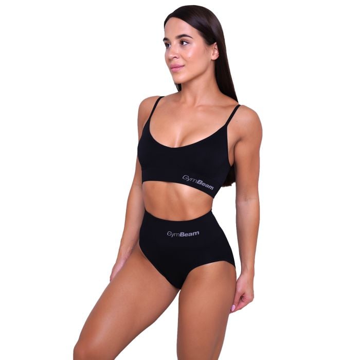 Slip a Vita Alta Black - GymBeam XS