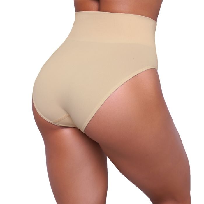 Slip a Vita Alta Nude - GymBeam XS