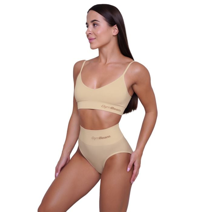 Slip a Vita Alta Nude - GymBeam XS