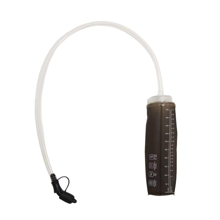 Borraccia Morbida Hydra 500 ml Black - GymBeam single_variant
