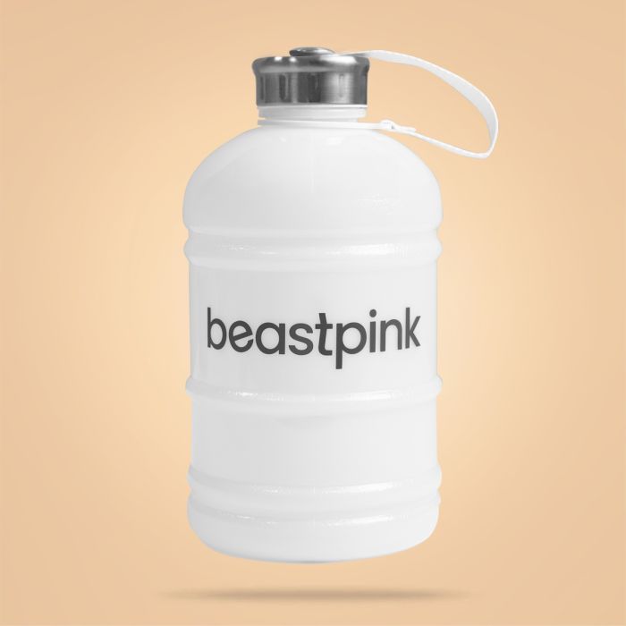Hydrator Bottle 1,89 l White - BeastPink