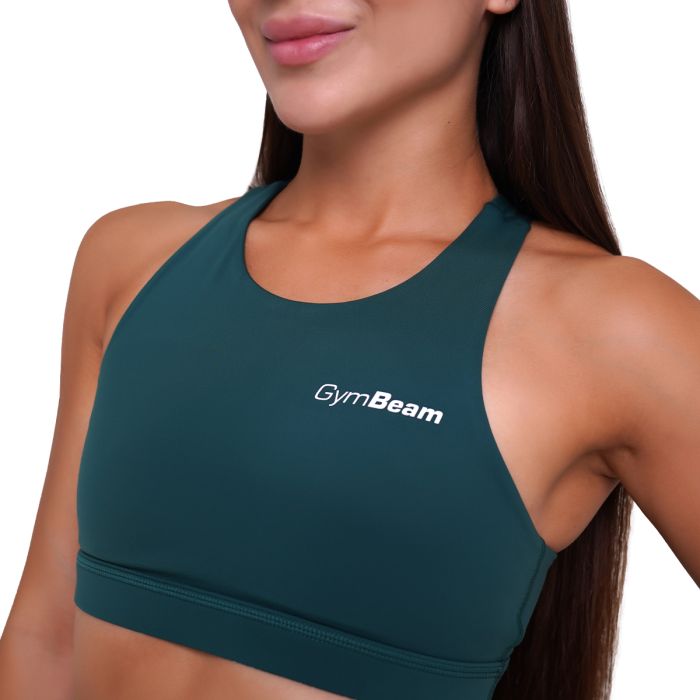 Reggiseno Sportivo Ignite Dark Green - GymBeam S