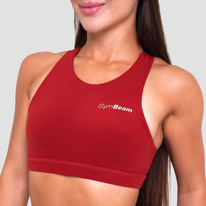 Reggiseno Sportivo Ignite Dark Red - GymBeam M