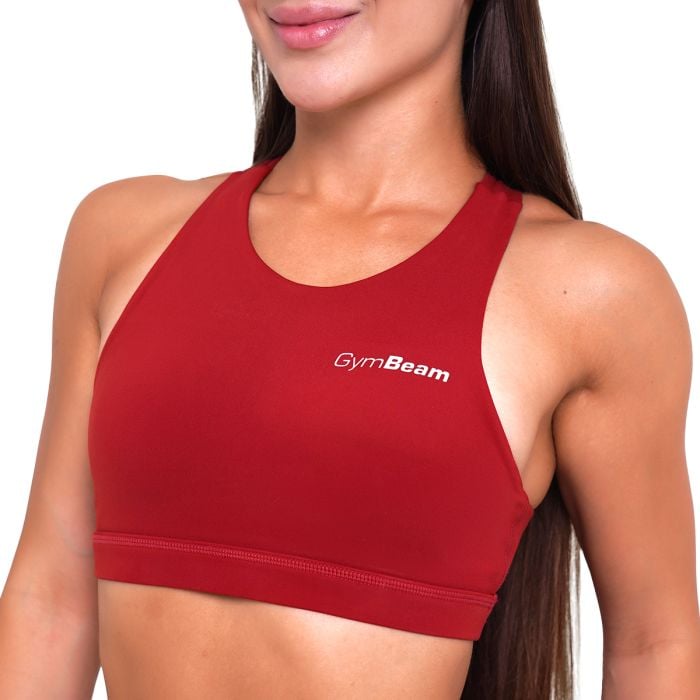 Reggiseno Sportivo Ignite Dark Red - GymBeam M