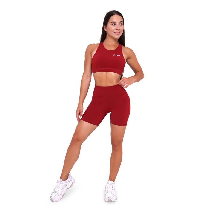 Reggiseno Sportivo Ignite Dark Red - GymBeam M