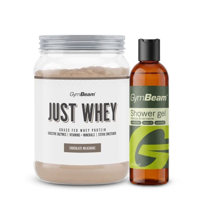 Just Whey Proteine Grass-Fed - GymBeam 1000 g - Milkshake al Cioccolato - 00
