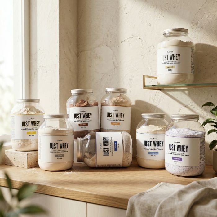 Just Whey Proteine Grass-Fed - GymBeam 1000 g - Milkshake al Cioccolato - 00