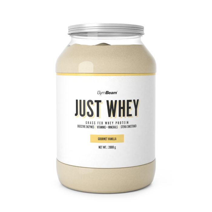 Just Whey Proteine Grass-Fed - GymBeam 1000 g - Milkshake al Cioccolato - 00