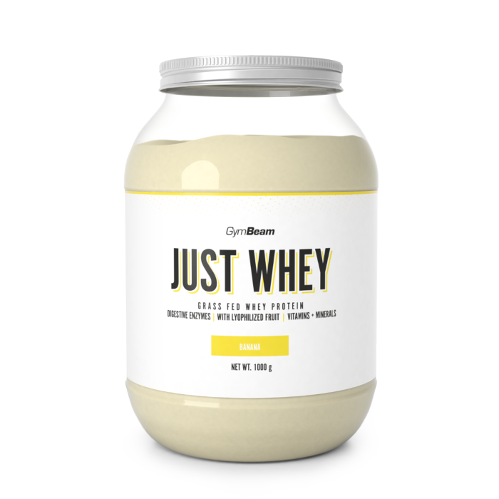 Just Whey Proteine Grass-Fed - GymBeam 1000 g - Banana - 00