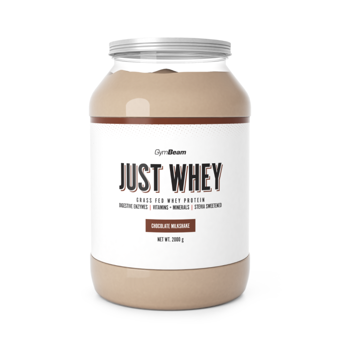 Just Whey Proteine Grass-Fed - GymBeam 2000 g - Milkshake al Cioccolato - 00