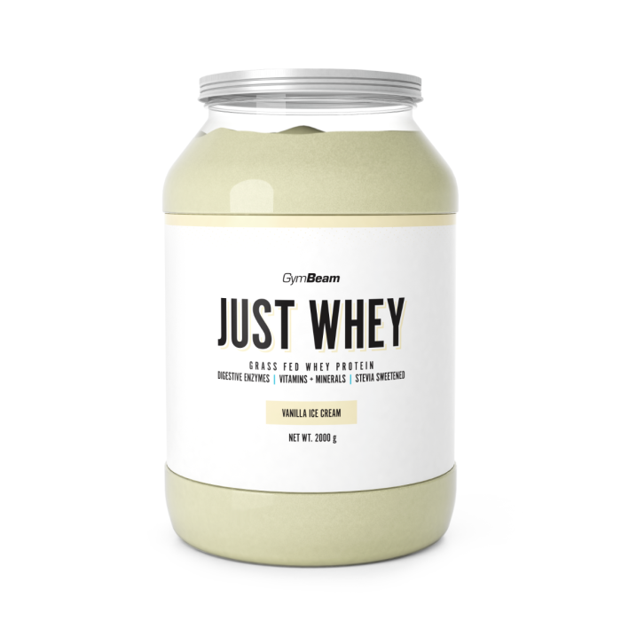 Just Whey Proteine Grass-Fed - GymBeam 1000 g - Milkshake al Cioccolato - 00