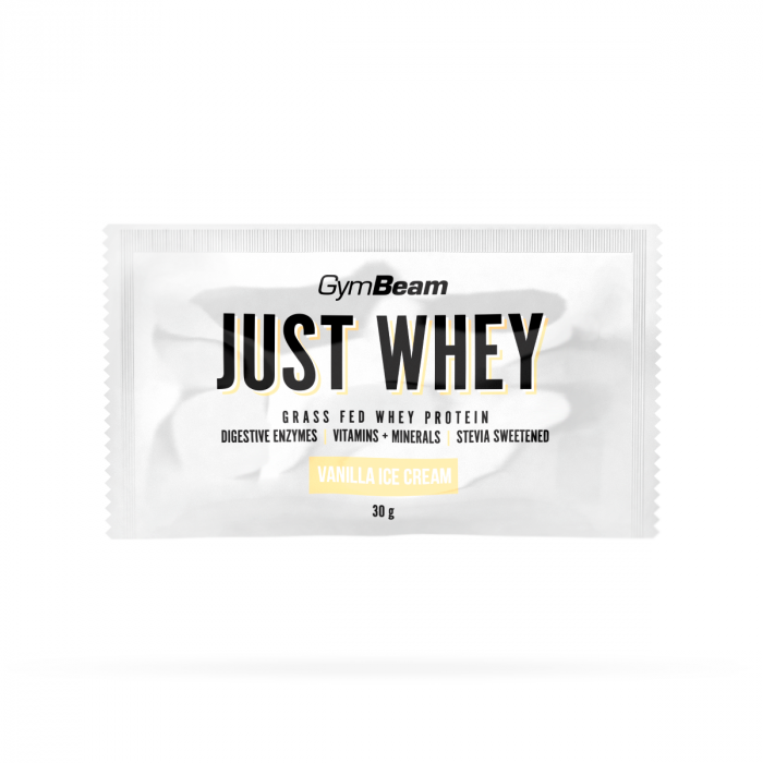 Just Whey Sample - GymBeam 30 g - Cioccolato Bianco - Cocco