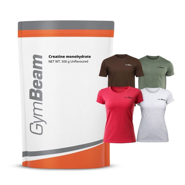 100% Creatina Monoidrato - GymBeam 500 g - Neutro - 00