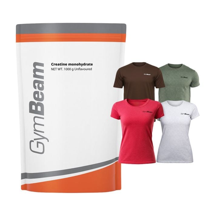 100% Creatina Monoidrato - GymBeam 500 g - Neutro - 00
