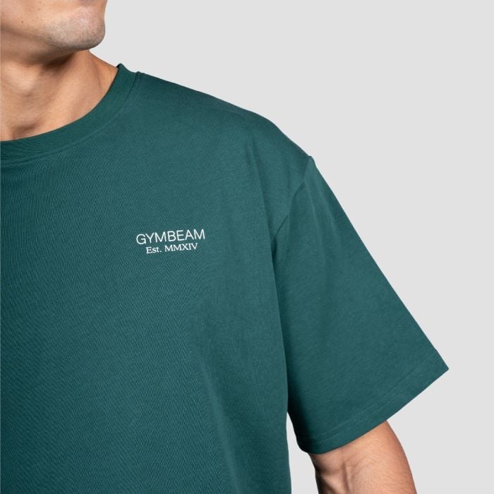 Maglietta Lifting Heavy Forest - GymBeam XXL