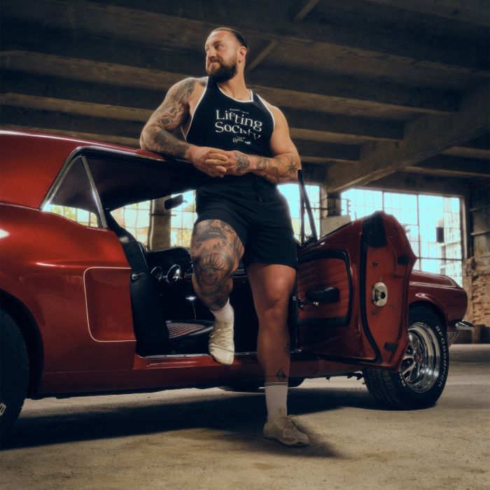 Canotta Lifting Society Black - GymBeam M