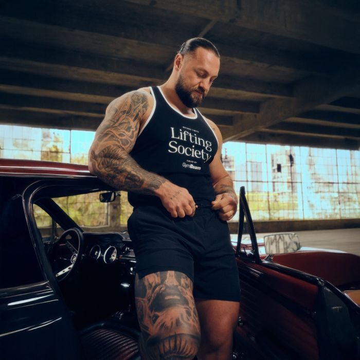 Canotta Lifting Society Black - GymBeam M