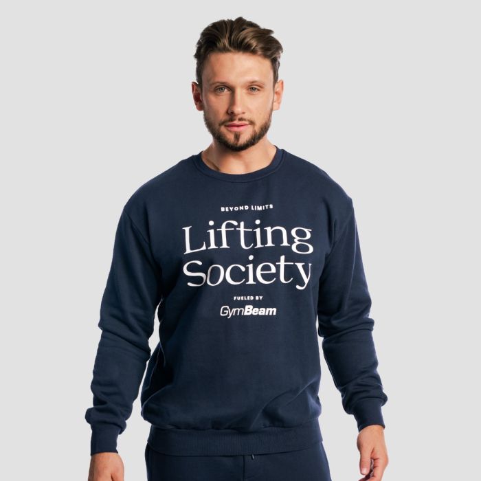 Felpa Lifting Society Nightfall - GymBeam L
