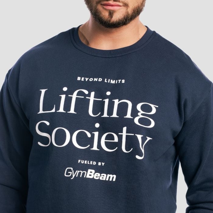 Felpa Lifting Society Nightfall - GymBeam L