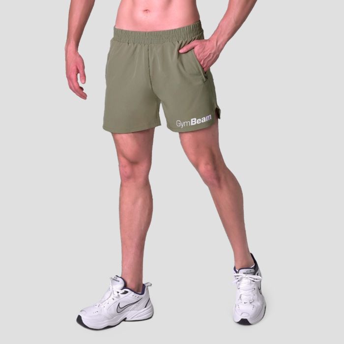 Pantaloncini Light Essence Green - GymBeam XXL
