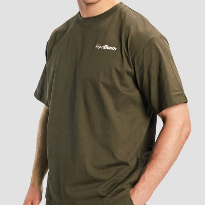 T-Shirt Oversize Limitless Espresso - GymBeam S