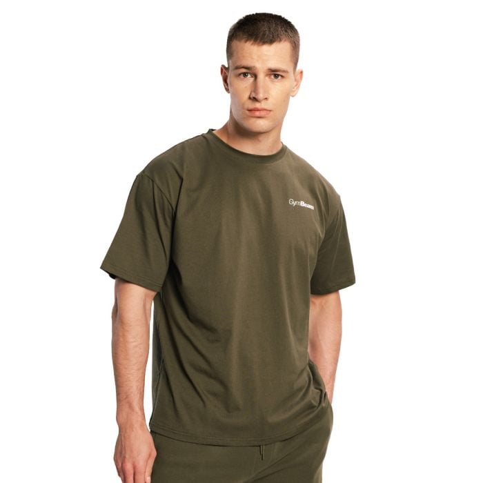 T-Shirt Oversize Limitless Espresso - GymBeam S