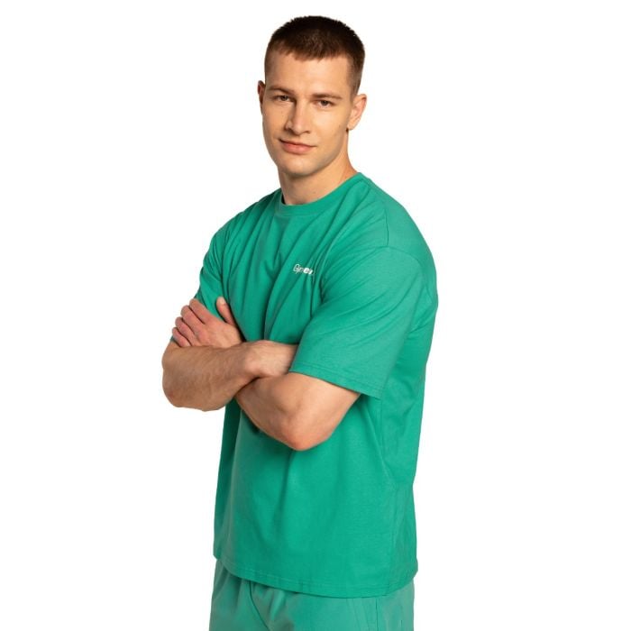 T-Shirt Oversize Limitless Lagoon - GymBeam XXL