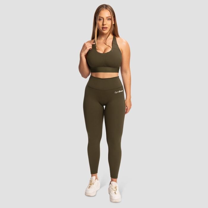 Reggiseno Sportivo Limitless Espresso - GymBeam XS