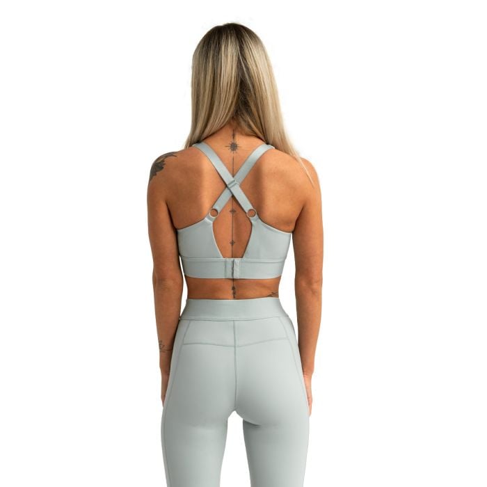 Reggiseno Sportivo Limitless Eucalypt - GymBeam XL