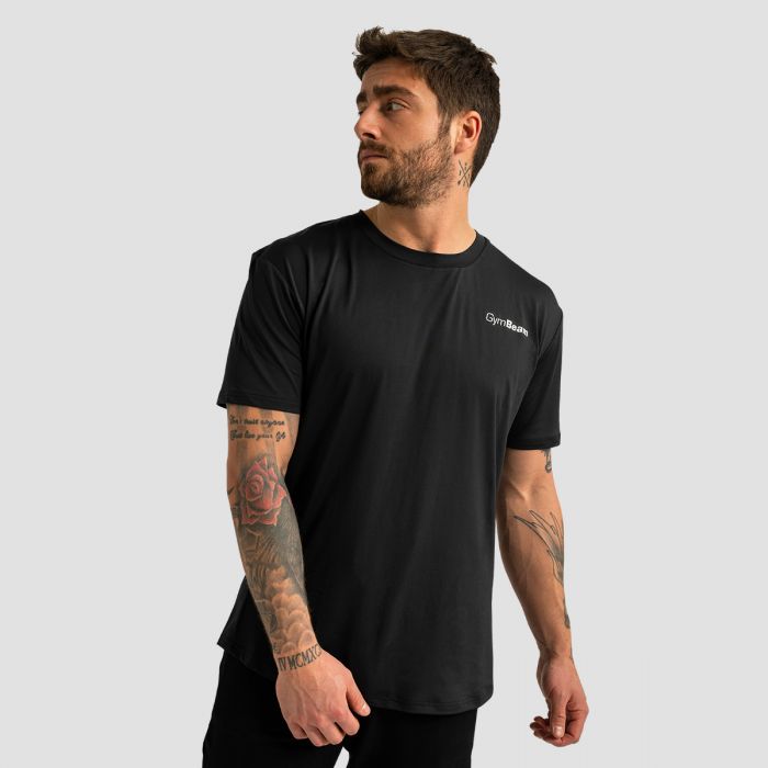 T-Shirt Sportiva da Uomo Limitless Black - GymBeam XXXL
