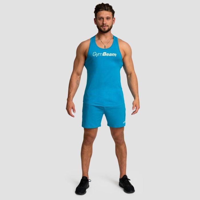 Canotta Limitless Aquamarine - GymBeam XXL