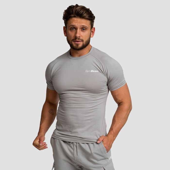 Maglietta TRN Fitted da uomo Grey - GymBeam S