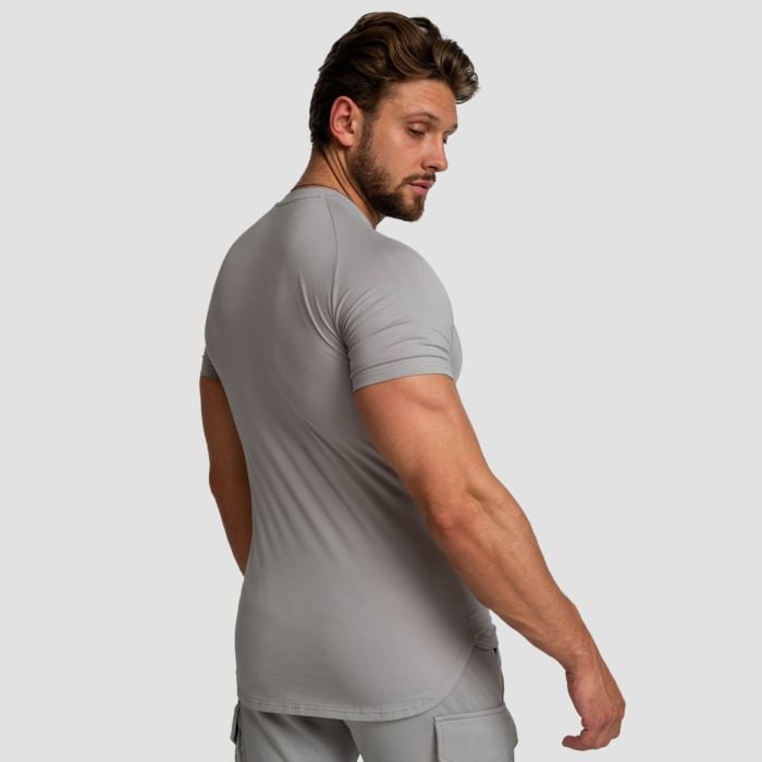Maglietta TRN Fitted da uomo Grey - GymBeam S