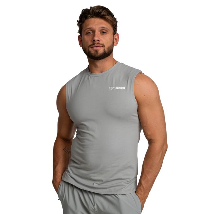 Canotta Sportiva TRN Grey - GymBeam XXL