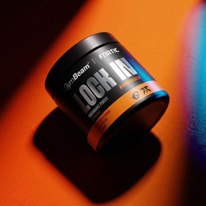 Integratore Nootropico per Gaming LOCK IN x Fnatic - GymBeam Mango-Maracuja