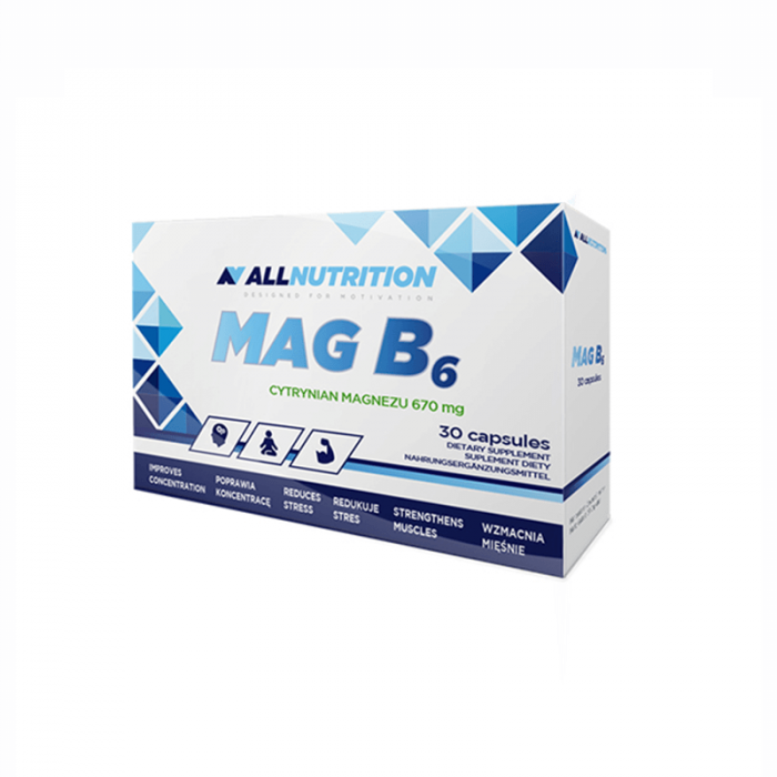 MagB6 Active 30 caps - All Nutrition